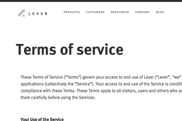 Terms and Conditions